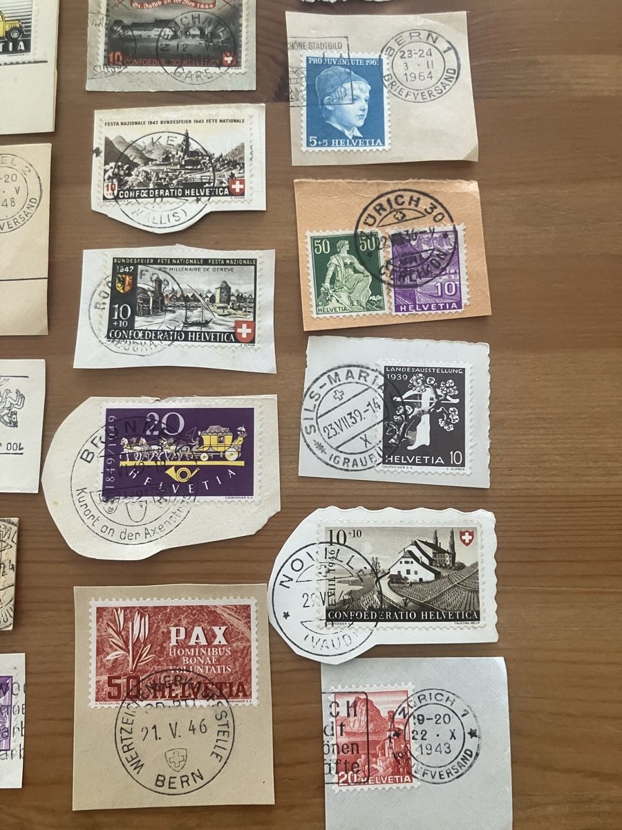 Tous les timbres: Briefmarken mit vollstempel – D'occasion à Bettwiesen par Jumpingfox 5