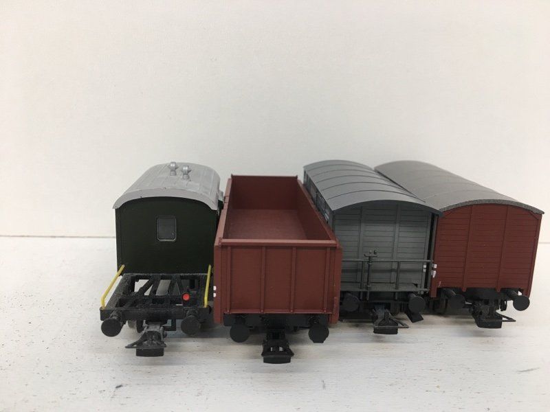 Liliput Modellini di ferrovie: Spur H0, Liliput SBB verschieden Güterwagen – Usato da Büsserach venduto da ModellbahnDepot 3