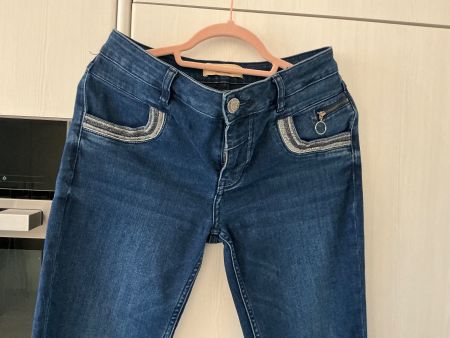Dunkelblaue Jeans, Gr. 27
