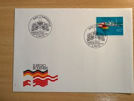 Ersttagsbrief Bodensee 1993 Schiff Winterthur Schweiz Bri...