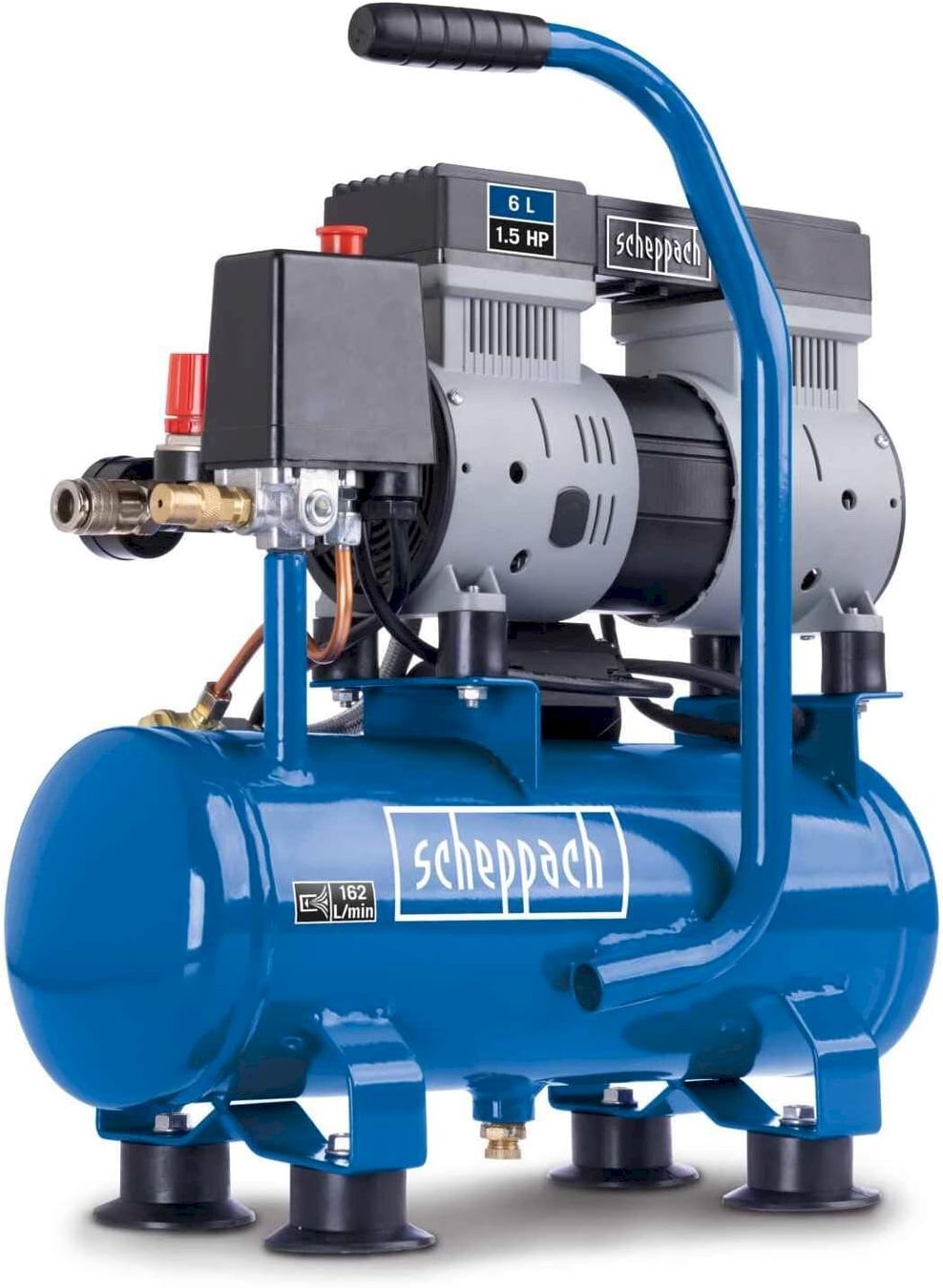Scheppach Compressori: Scheppach HC08Si Ultra Silent Kompressor – Nuovo e nell'imballaggio originale da Bottighofen venduto da zaap