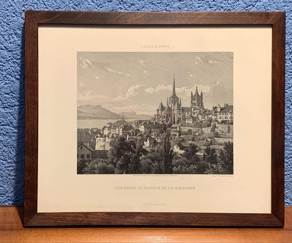 Incisioni: Lot de 4 gravures du canton de Vaud – Usato da Veytaux venduto da Latourelle 2