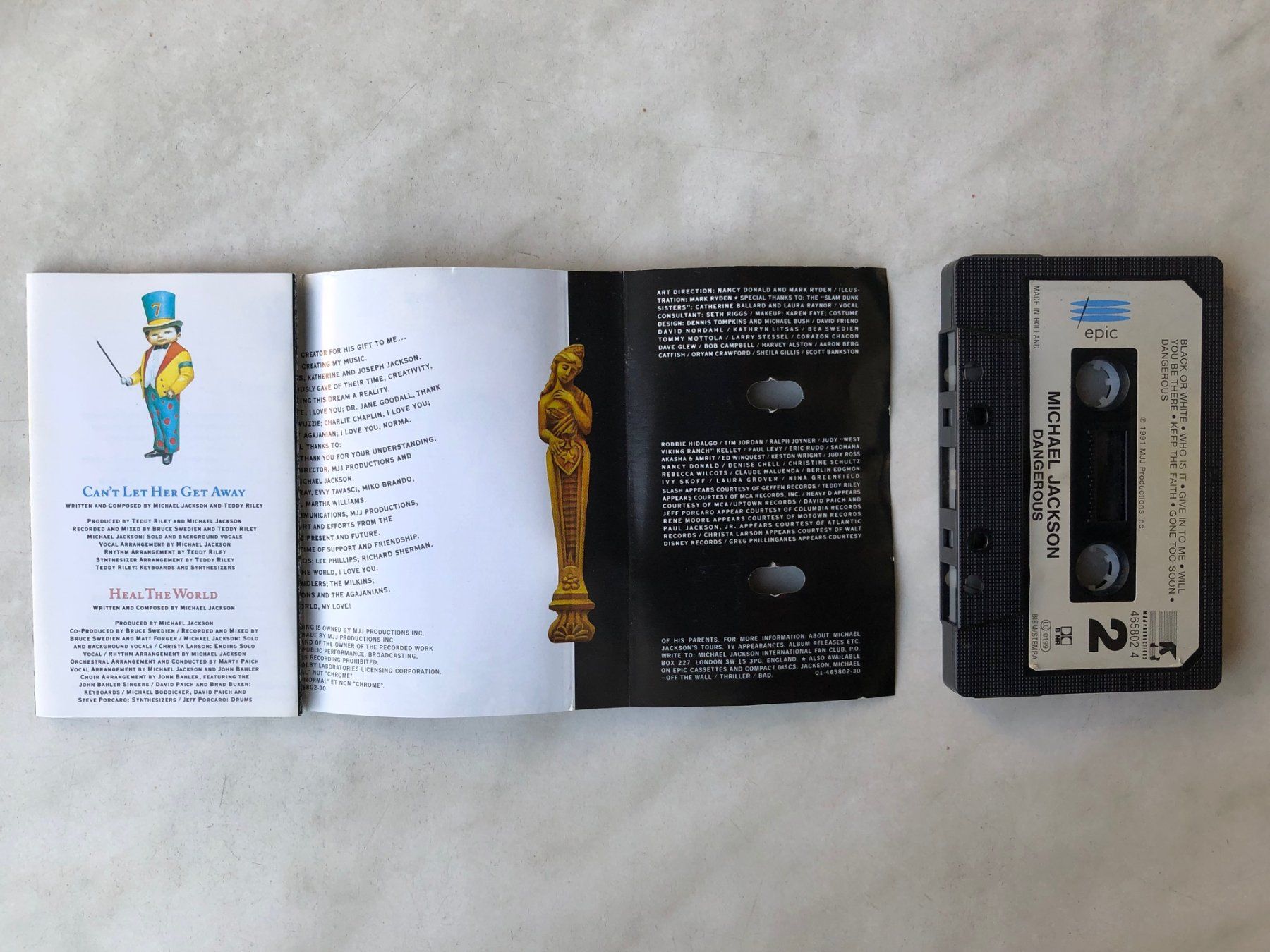Cassettes audio: Michael Jackson Kassette- Dangerous – D'occasion à Gossau ZH par Musicman1 2