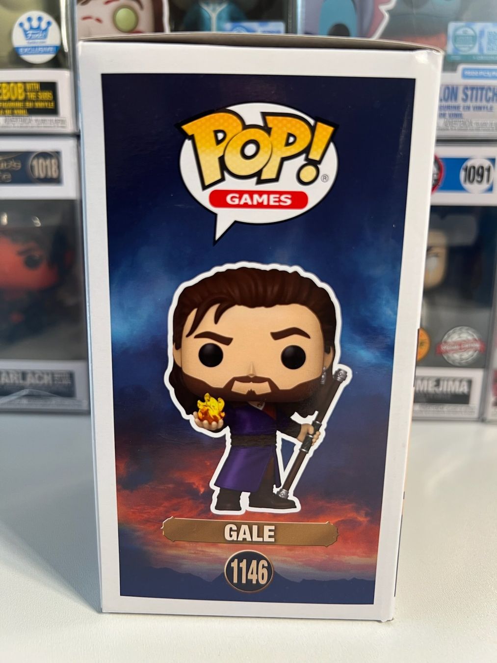 Funko Statuette: Funko POP! Games Baldur's Gate Gale – Nuovo e nell'imballaggio originale da Le Mouret venduto da perfectbijou 1