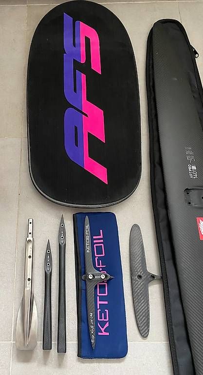 Axis Tavole da surf e di nuoto: Ensemble pump foil et downwind foil sup foil full carbone – Usato da Préverenges venduto da Jul.cl.21 3