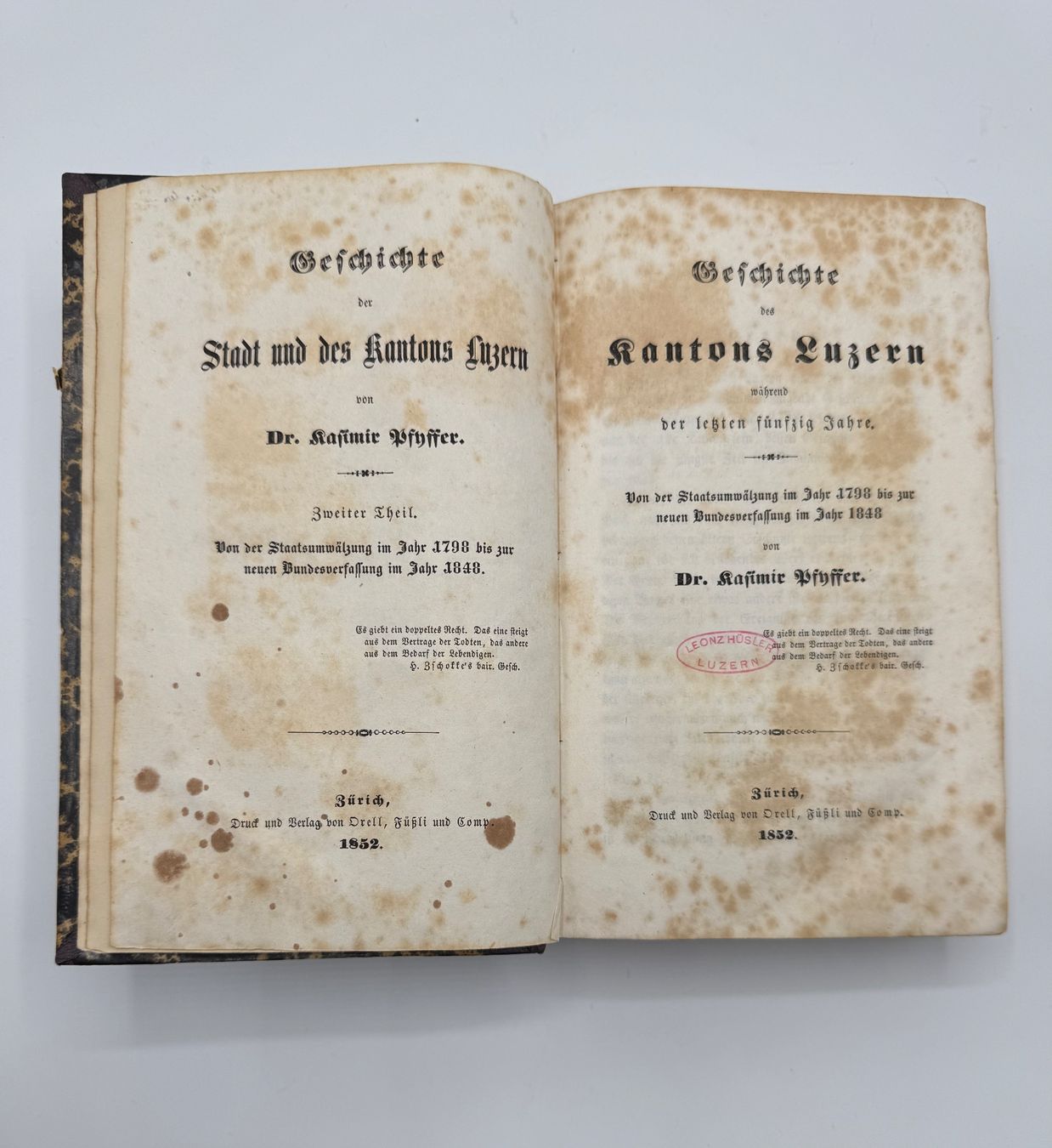 Bücher: Buch – Gebraucht aus Sachseln von BONATI01