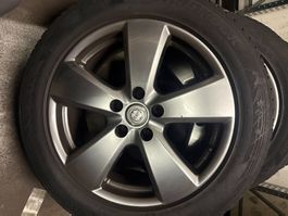 4x Zubehörfelgen Lancia Thema JG 2013 8x18 ET22 LK115 /12358