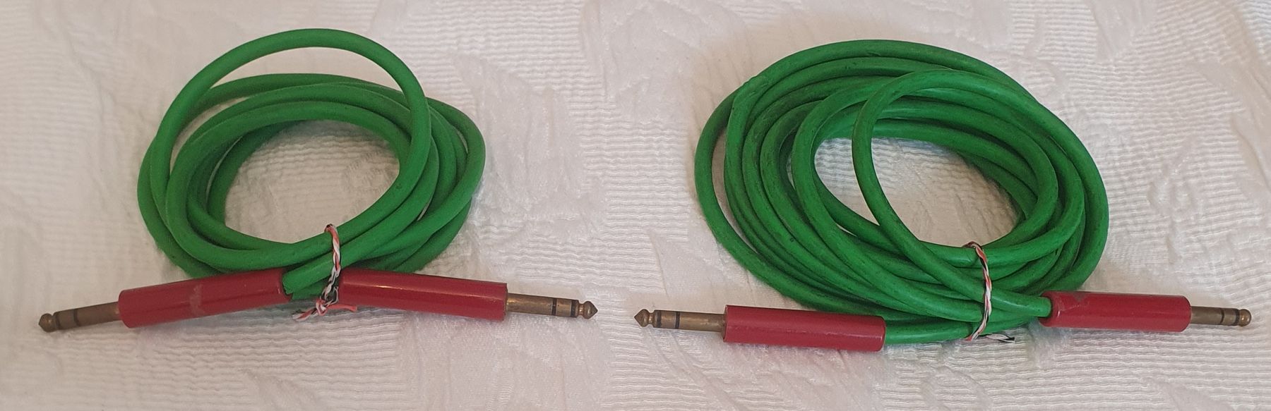 Kabel: 2x Klinkenkabel 6.3mm, stereo – Gebraucht aus Pfäffikon ZH von edwinstarr1
