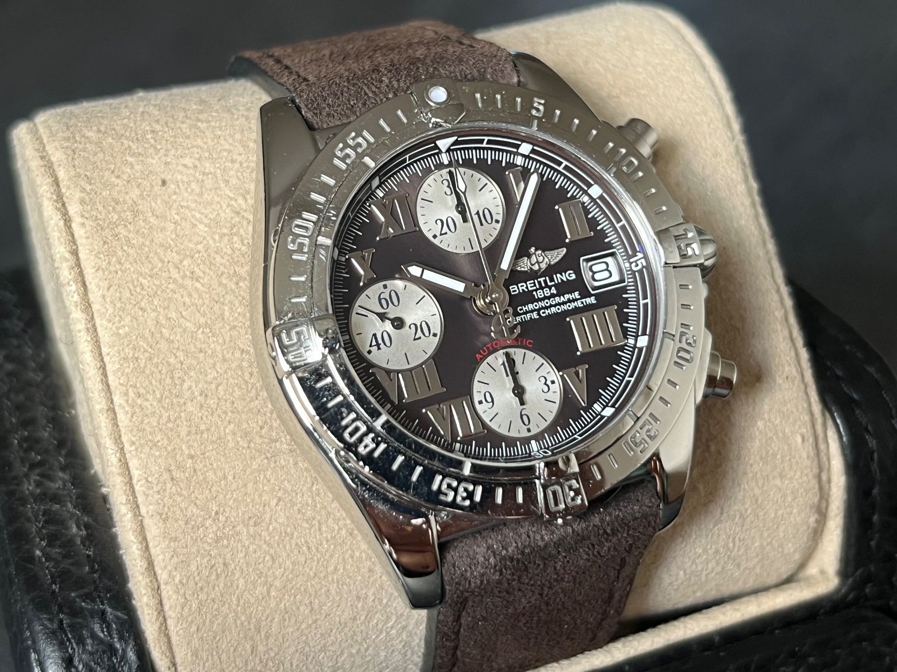 Breitling Orologi: BREITLING Uhr Chronograph 40mm | Revision Juni 2026 – Usato da Zürich venduto da Atelier-Sablier 3
