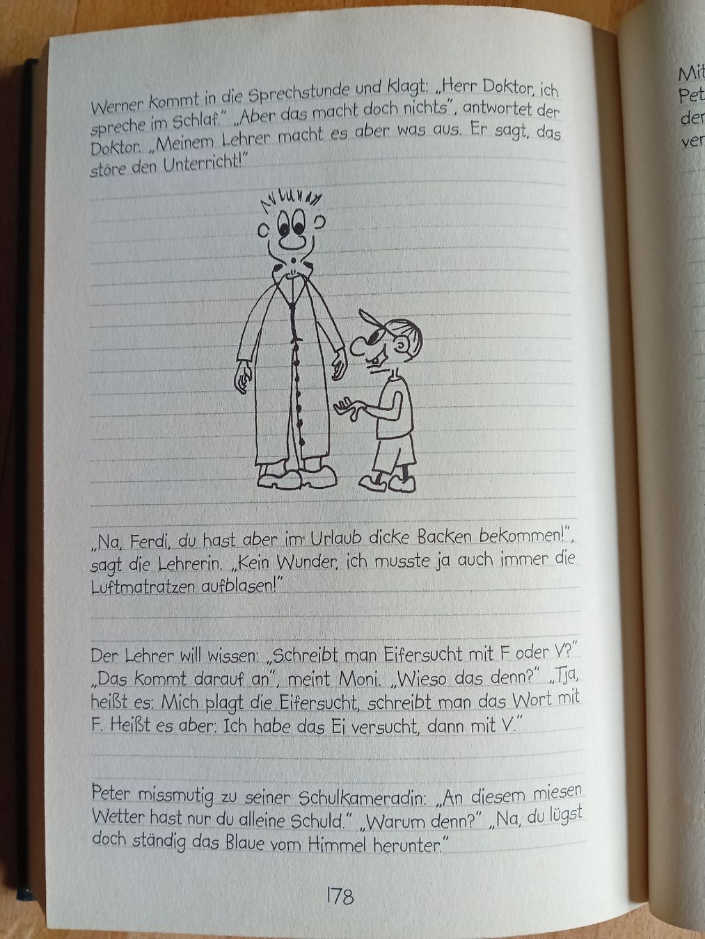 Libri: Buch: Schüler-und Lehrerwitze – Usato da Witterswil venduto da hele04 2