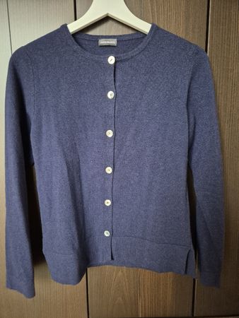 ANNAMARIA Strickjacke / Cardigan dunkelblau, Gr. S