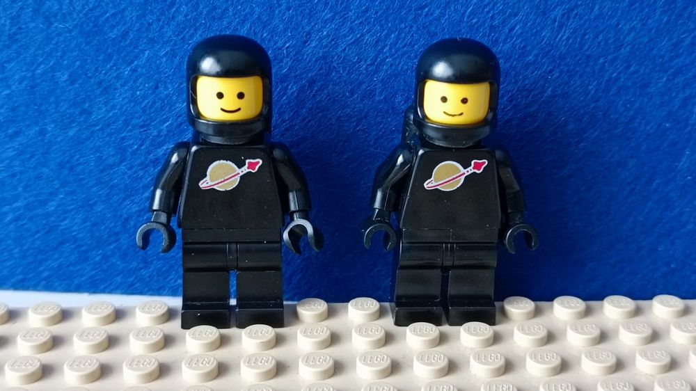 Lego Space, sp003 2 Minifiguren Schwarz (Gebraucht) in Emmenbrücke für ...