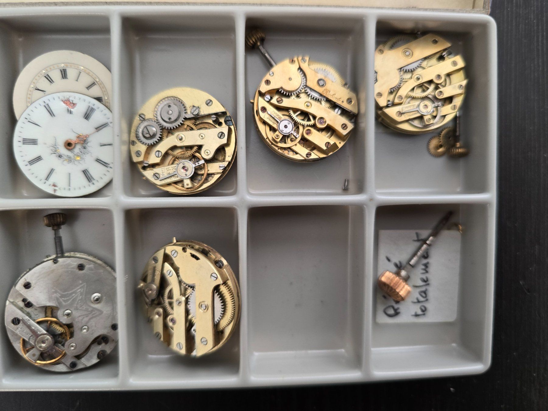 Montres: 5 mouvements à cylindres – Défectueux à Tramelan par Nirdan 3