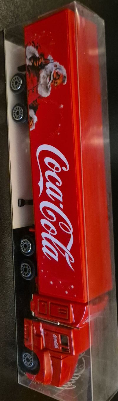 Coca-Cola Giocattoli: Camion Coca-Cola édition Noël - Objet de collection ! – Nuovo e nell'imballaggio originale da Genève venduto da Bayoushi
