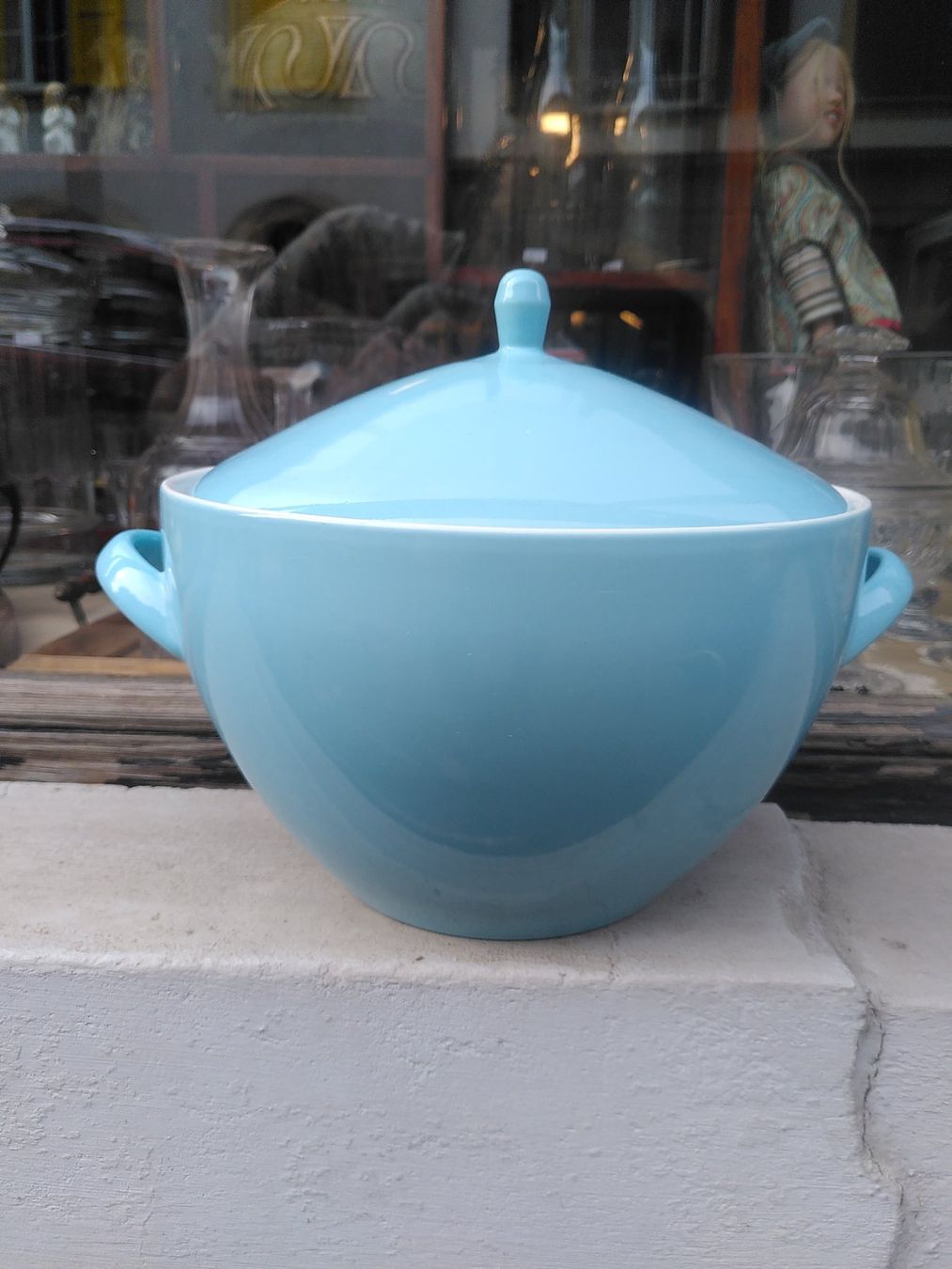 Rössler Ciotole: vintage soupière roessler blau – Usato da Vuiteboeuf venduto da broticaire