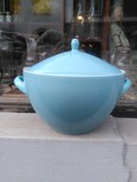 vintage soupière roessler blau