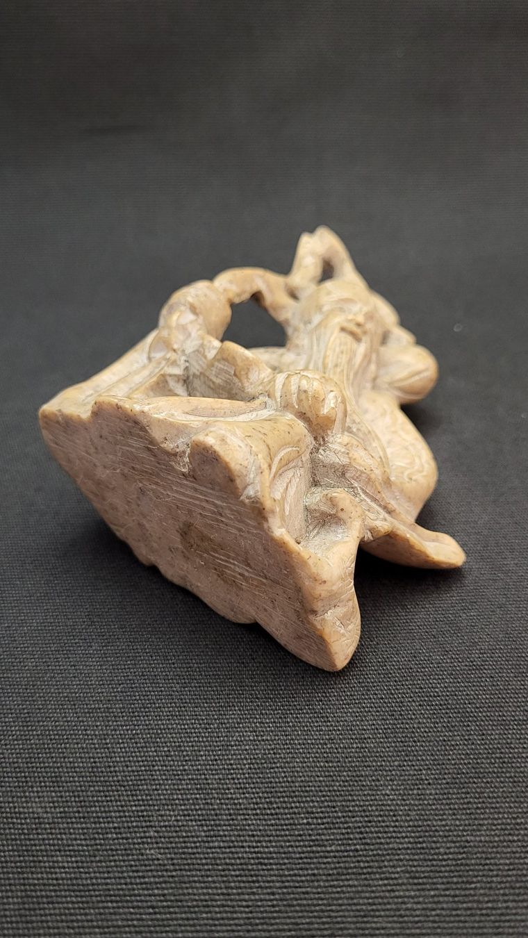 Statuette: Asiatische Stein-Schnitzerei – Usato da Basel venduto da spinne02 8