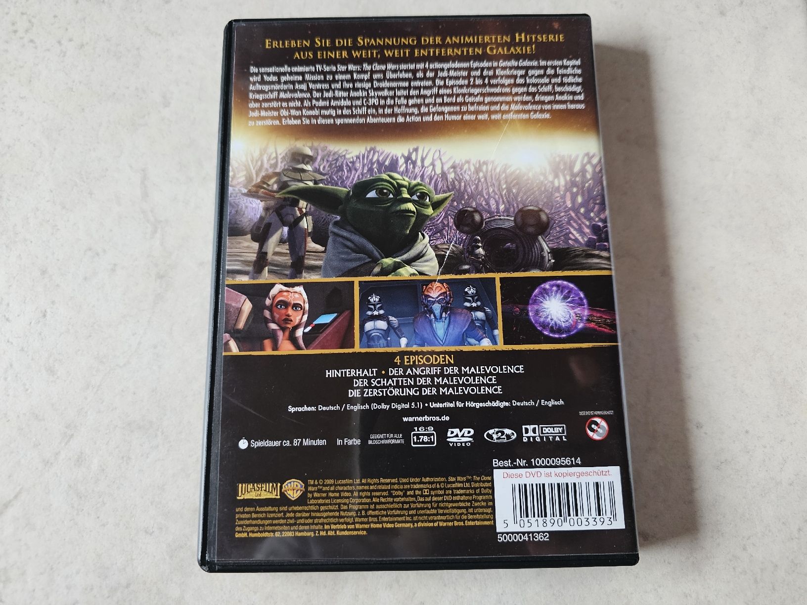 Tutti i DVDs: The Clone Wars  -  Geteilte Galaxie – Usato da Schneisingen venduto da backstore24 1