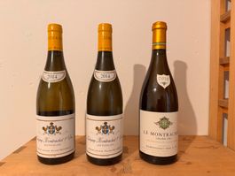 2x Puligny Pucelles 2014, 1x Le Montrachet GC 2010