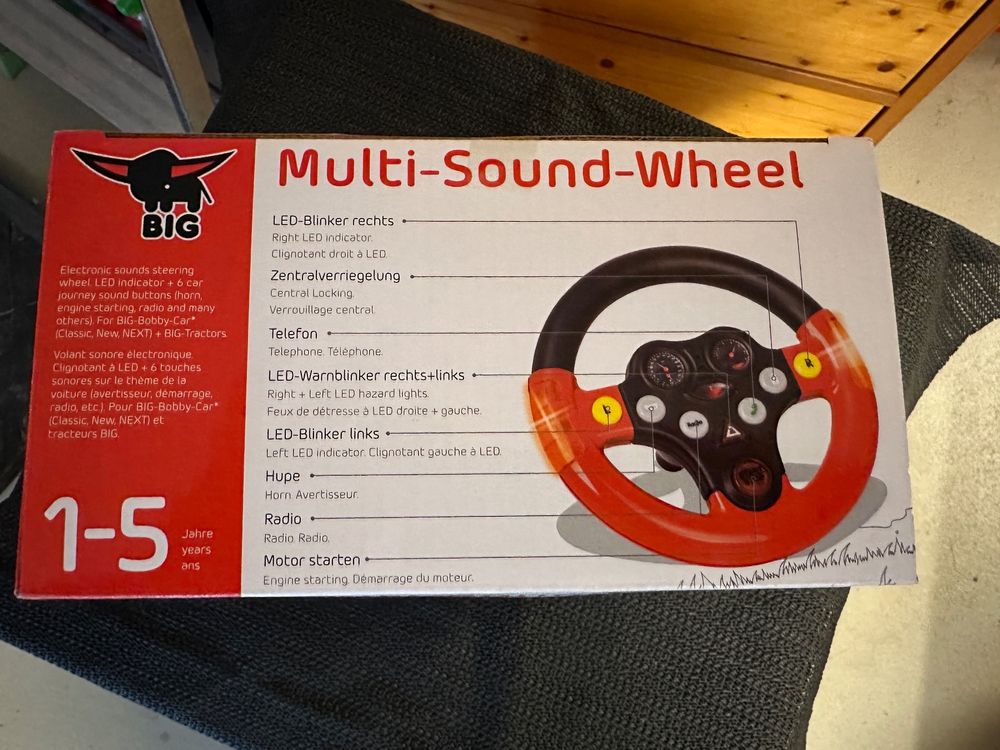 Bobby Car Lenkrad Multi-Sound-Wheel