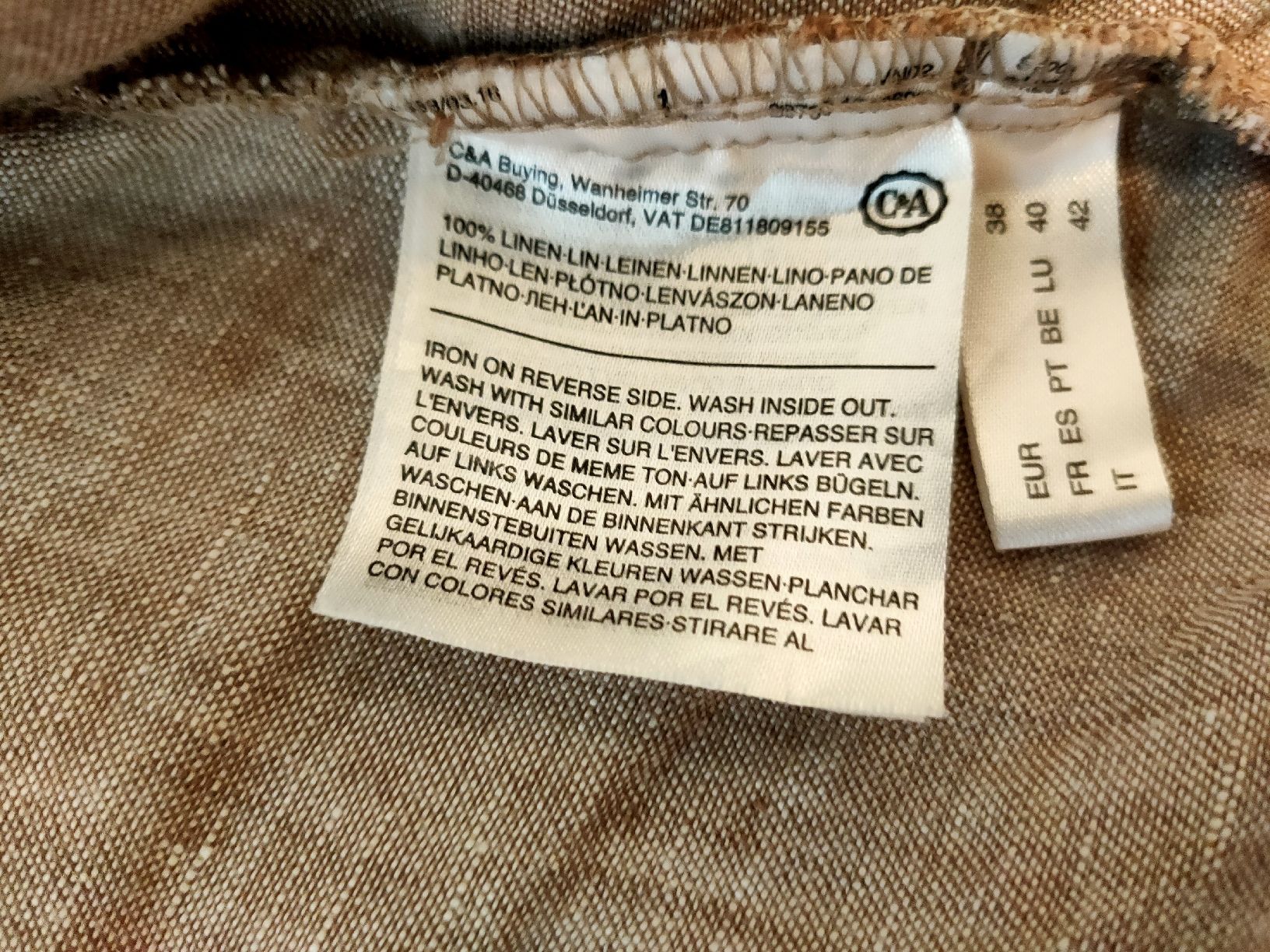 C&A Jacken: Premium Leinenjacke Gr. 38! – Gebraucht aus Bellach von ildaM 4