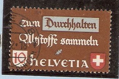 Alle Briefmarken: 254.9 Abart gest. – Gebraucht aus Lausanne von Whorvath