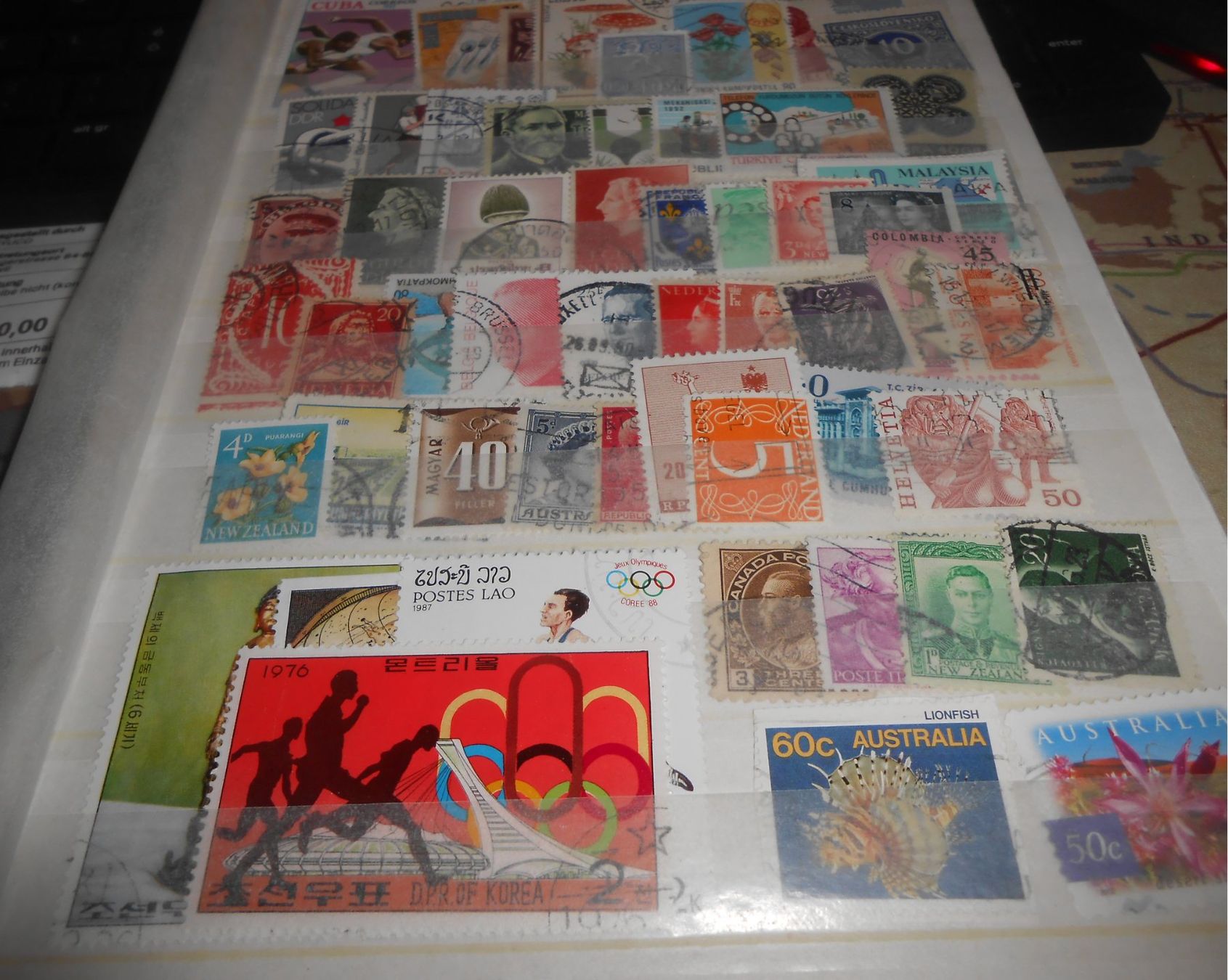 Alle Briefmarken: Briefmarken aus aller Welt – Gebraucht aus Basel von Javer 2