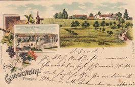 AK  Gruss aus Guggenbühl Litho 14899