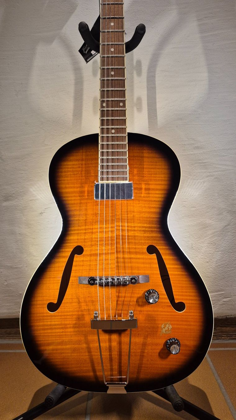 Framus Musikinstrumente: Neu: Framus Vintage 5/51 Studio Honey – Neu und originalverpackt aus Winterthur von NorrSydGuitars 4