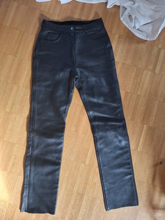 Pantalon de moto en cuir - T. S/M