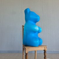 XL Heico Bear Lamp Bärenlampe Bodenleuchte Leuchtbär Lampe