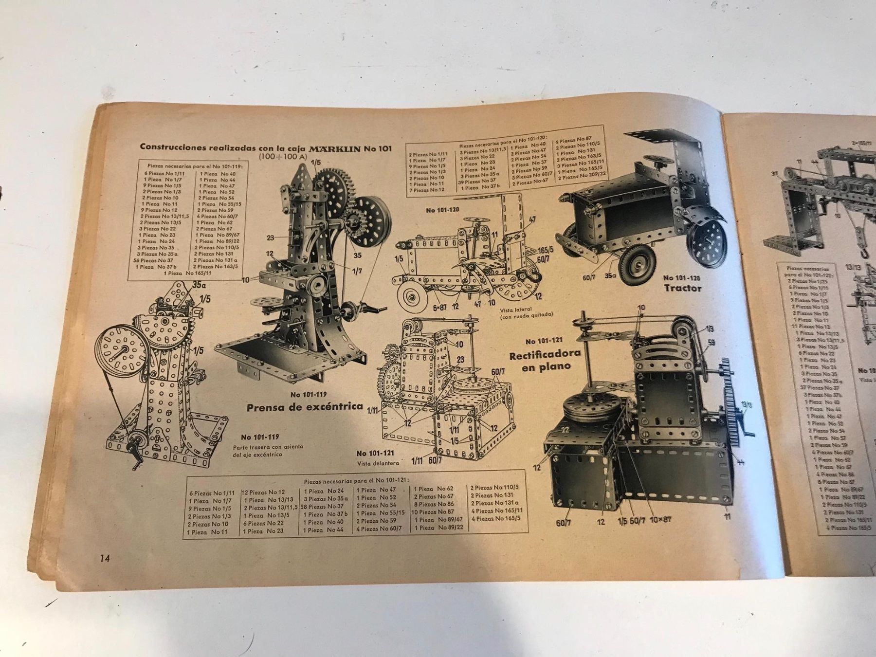 Märklin Dokumente: MÄRKLIN Katalog 50er Jahre auf Spanisch – Gebraucht aus Neunkirch von autoscooter57 4