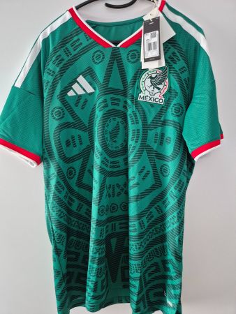 Fussballtrikot Mexiko Adidas grün Grösse L neu mit Etikett