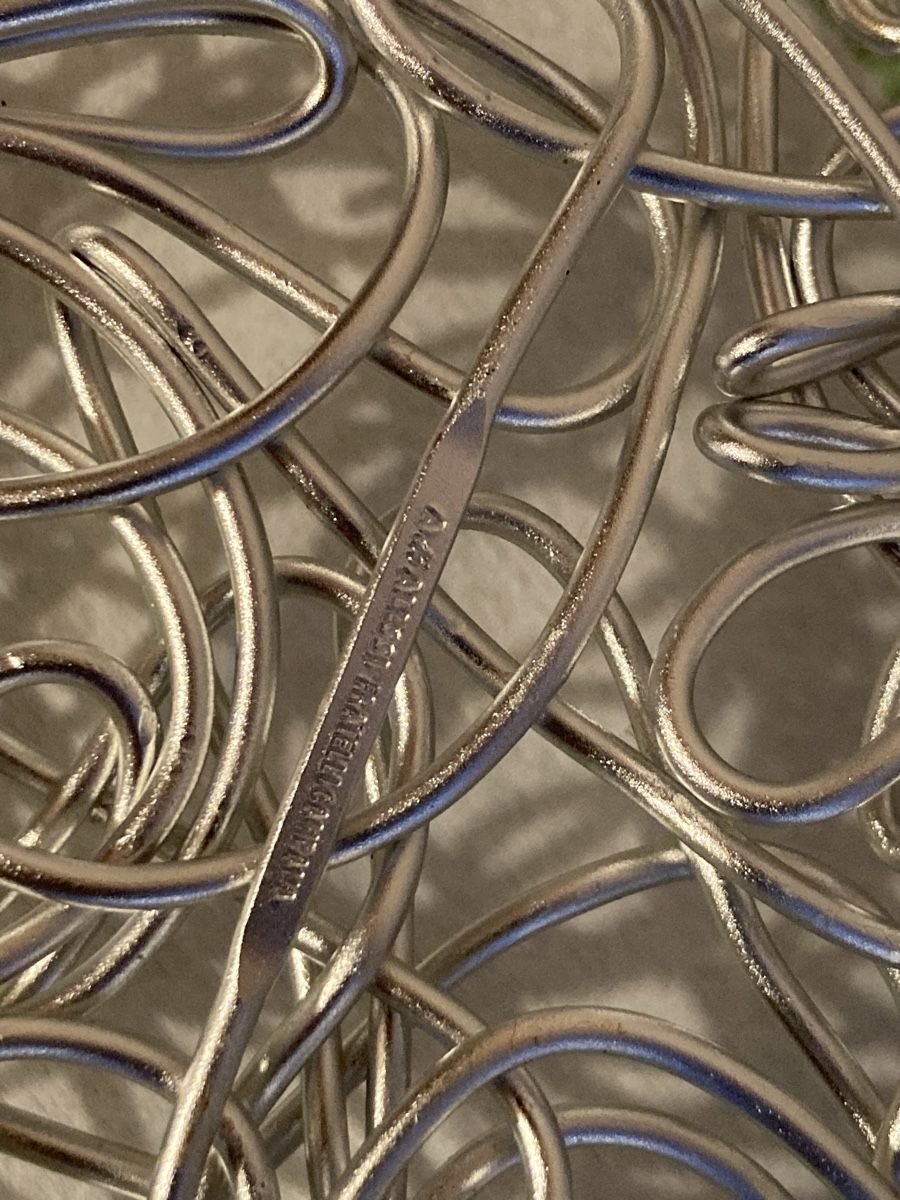 Alessi Schalen: Alessi Früchte Schale silbern unbenutzt – Gebraucht aus Frick von Freiwillig39 1