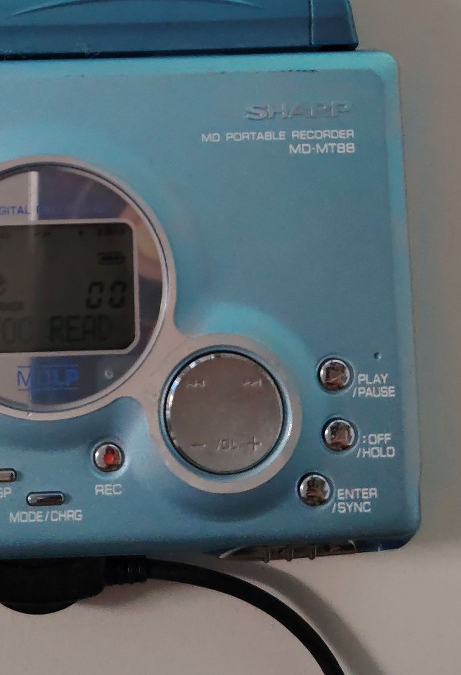 Minidisc: Sharp MD-MT88 MiniDisc Recorder blau gebraucht – Usato da Aesch BL venduto da Gebrauchtes_AeschBL