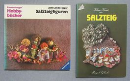 2 Bastelhefte - Kleine Kunst aus Salzteig & Salzteigfiguren