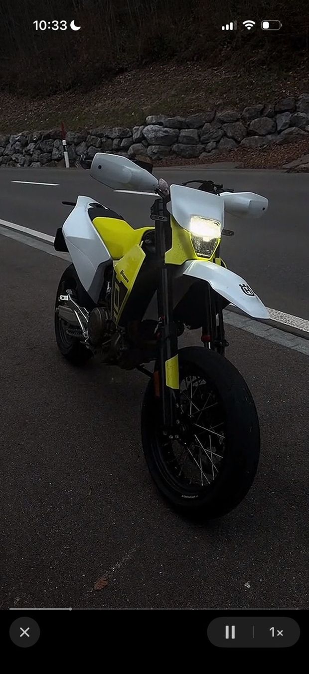 Husqvarna Strada: HUSQVARNA 701 Supermoto 2026 Model – Usato da Laupen ZH venduto da Sancho80 4