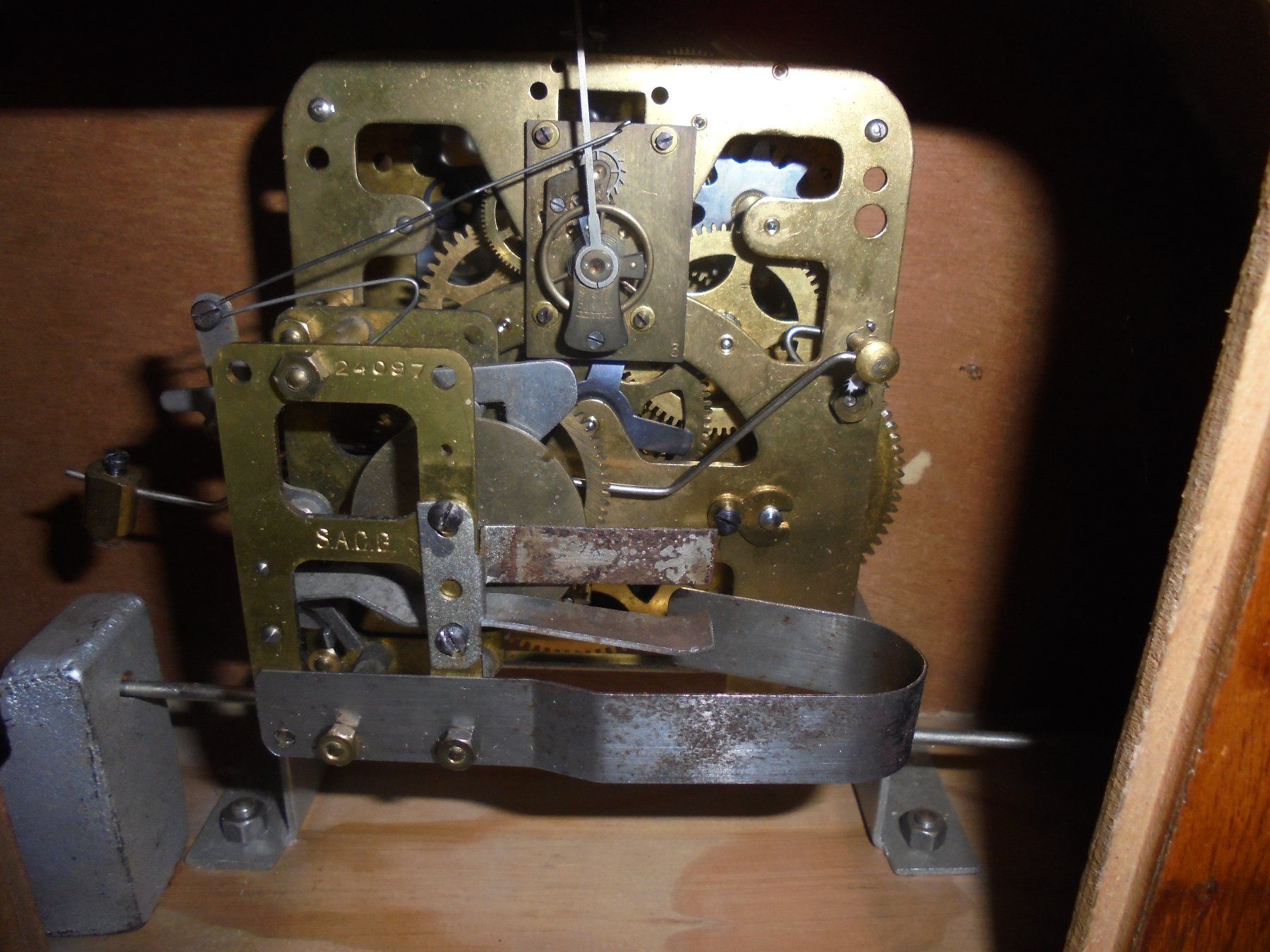 Orologi da terra & Orologi da parete: Antike Pendule Art-Deco, ca. 1930-40 – Usato da Camorino venduto da Hunpete 7