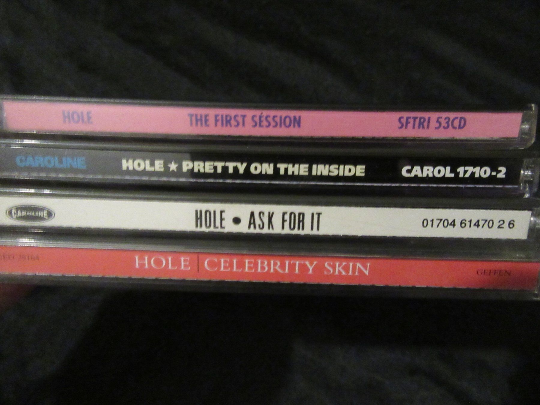 CD: Hole- 4 CD's - First Session, Pretty, Ask for it, Celebrity – Usato da Bern venduto da Mariana7 2