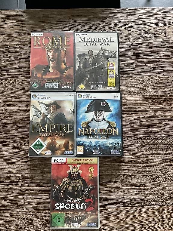 Giochi: Total War PC Sammlung  5 Spiele – Usato da Bülach venduto da wei_w5tw