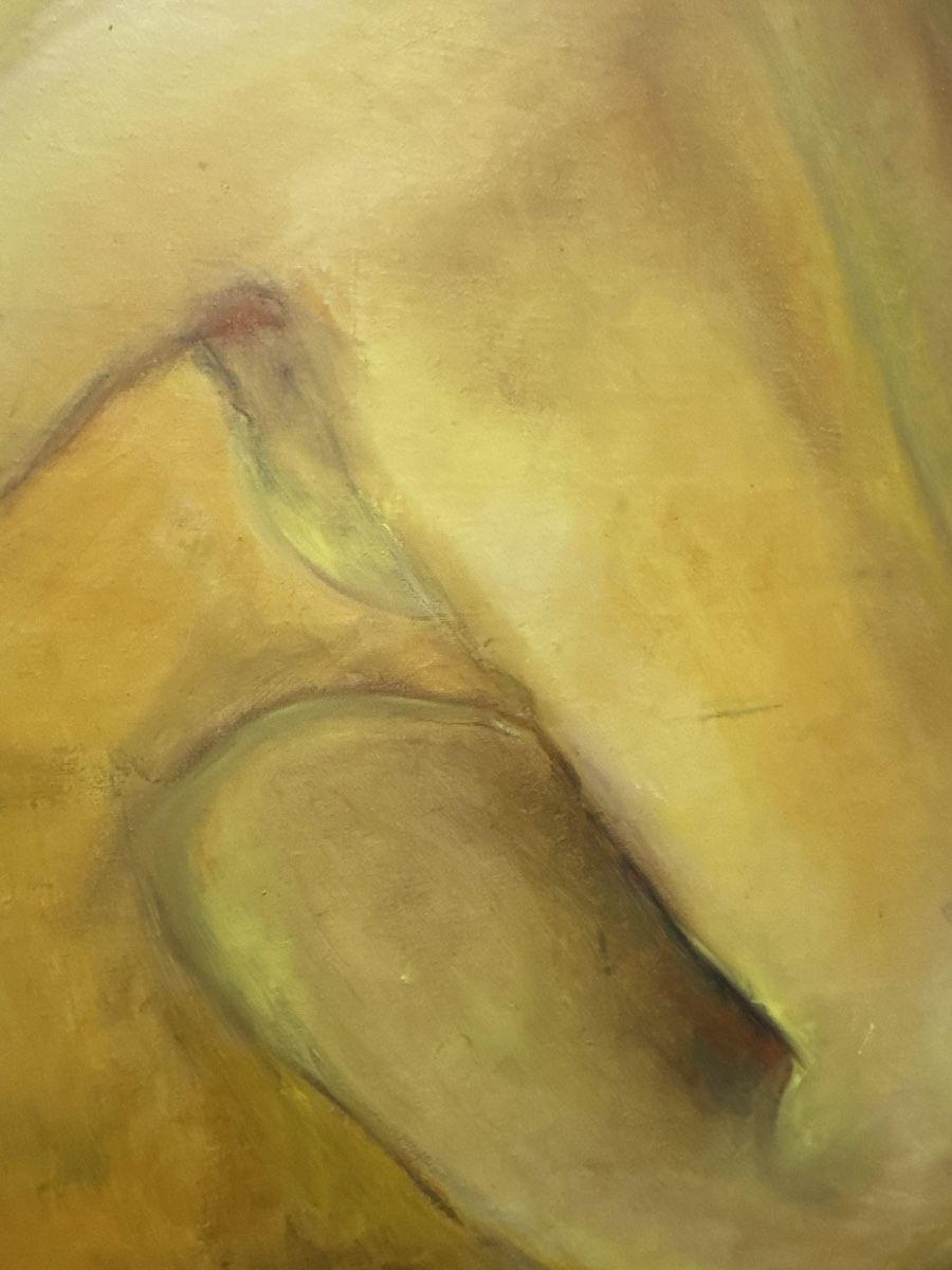Gemälde: Nude Painting, Expressive Art, Figure Study, Signed Art – Gebraucht aus Etoy von AntiqueBookcase 3