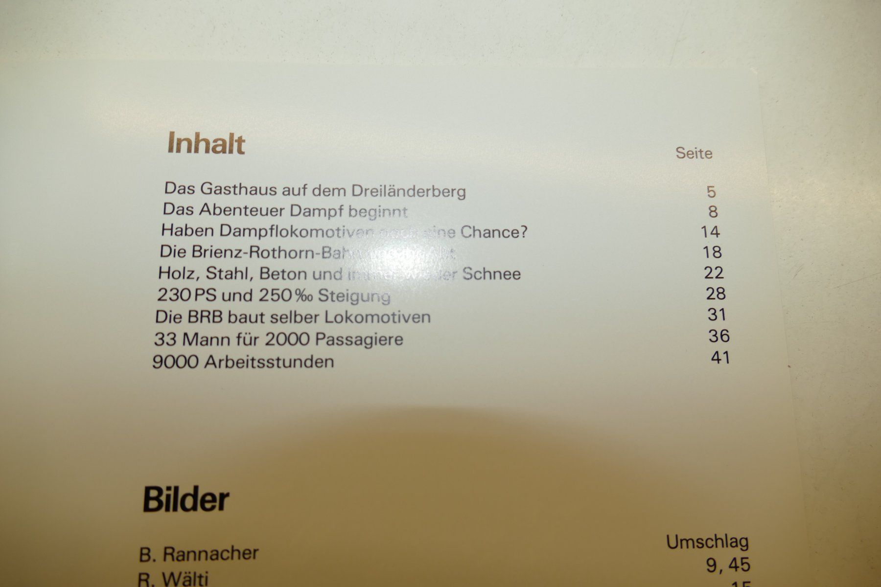 Zeitschriften & Magazine: Magazin: Dampf am Brienzer Rothorn – Gebraucht aus Niederhasli von rail-duerst 1