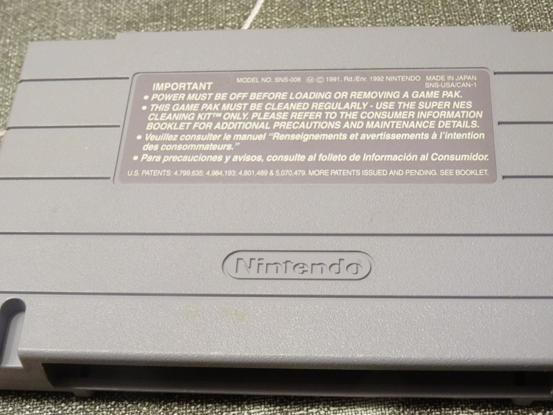 Nintendo Giochi: Sparkster SNES NTSC RAR – Usato da Olten venduto da Disc-Ausverkauf 2