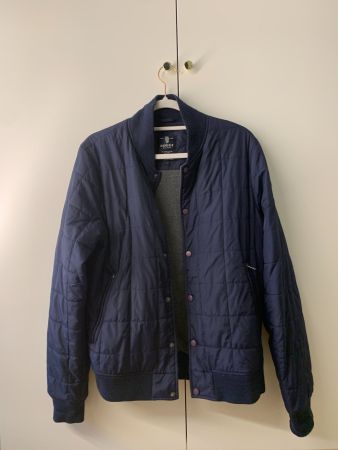 Boggi Milano Steppjacke Bomber-Stil, Navy, Grösse L