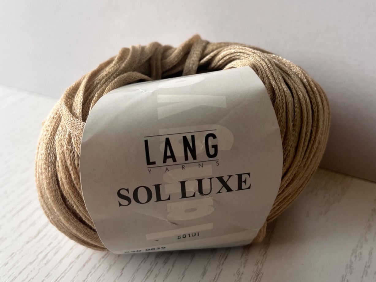 Wolle: 1 Knäuel Sol Luxe Lang Yarn – Neu und originalverpackt aus Büsserach von bor_s88m