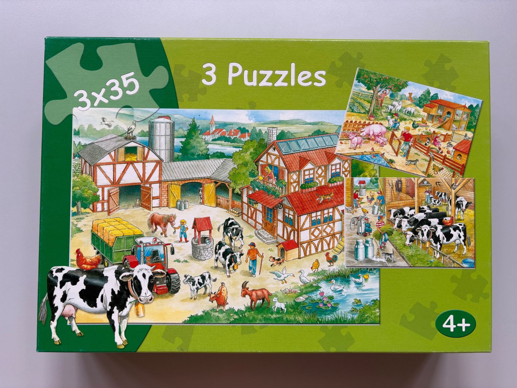 Puzzles: 3 Puzzles zum Thema  Bauernhof – Gebraucht aus Bäriswil BE von Adorsa