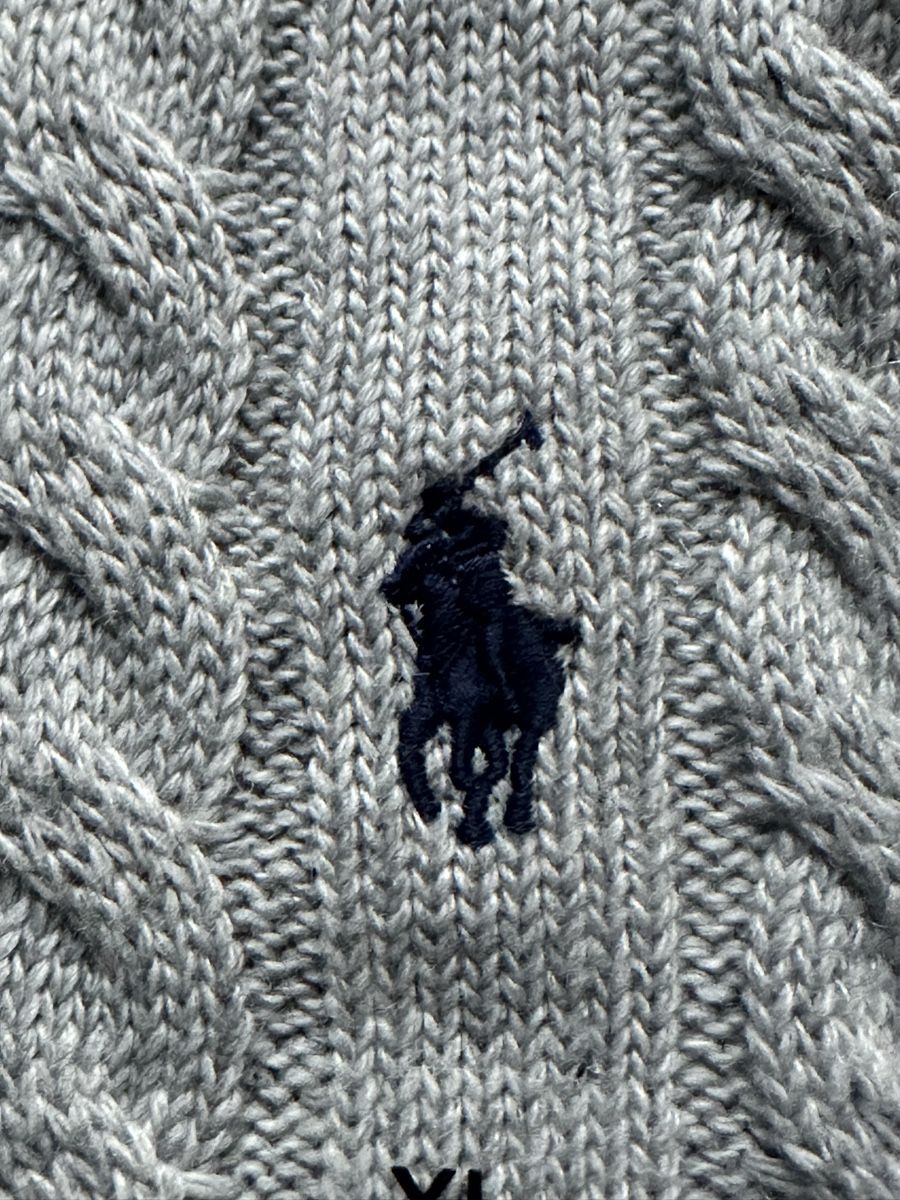 Ralph Lauren Pullover & Sweatshirts: Ralph Lauren Strickpullover, neu, grau, Gr. XL- Top! – Neu und originalverpackt aus Neerach von Matug1248 2
