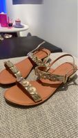 Gardini Sandalen Gold Verziert Grösse 38 neuwertig