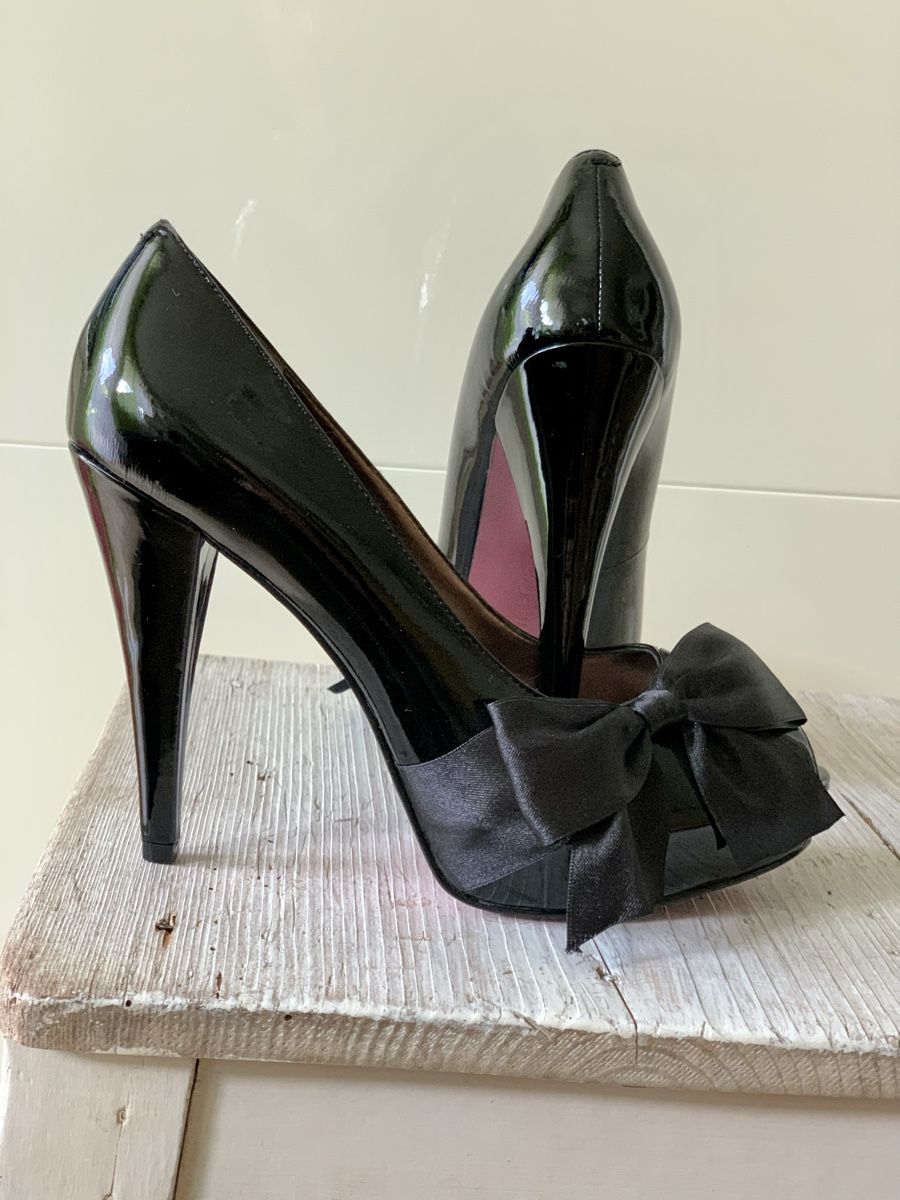 Scarpe da donna: Peeptoes von Paris Hilten – Nuovo (secondo la descrizione) da Chur venduto da Lilo_Pulver 2