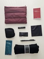 SWISS Sense Business Amenity Kit 2026 (ungebraucht) weinrot